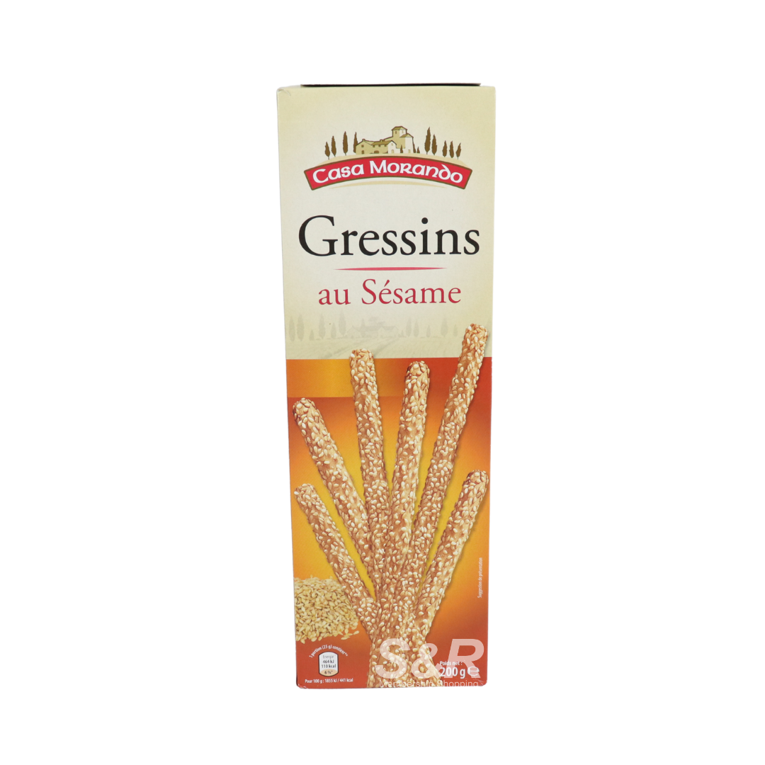 Casa Morando Gressins Sesame Breadsticks 200g